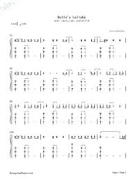 (piano sheet music) musicnotes features the world's largest online digital music catalog with over 300,000 arrangements available for print and playback instantly. Bella S Lullaby Twilight Ost Free Piano Sheet Music Piano Chords