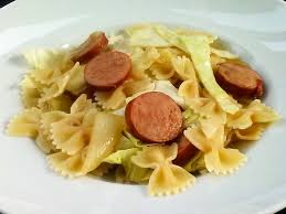 cabbage and smoked sausage pasta recipe