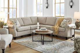 Alessio Beige Sectional By Ashley