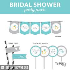 bridal shower party printables