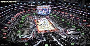 staples center seat numbers detailed