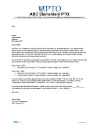 sponsor request letter pto today