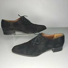 Barneys New York Womens Black Suede Lace Up Ankle Boots Sz 39 5eu 9 5us Italy Ebay