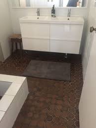 painting bathroom floor tiles
