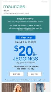 While fake credit card information and number seem like a scary situation, it's actually not something to worry about. 20 Up Jeggings 3 Days Only Maurices Email Archive