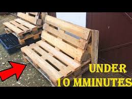 Hot To Make Pallet Bench Under 10