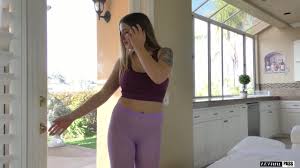 Fitness babe in transparent yoga pants rides a dick like a sex-hungry hoe -  AnySex.com Video