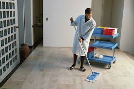 how to clean large areas of tile floors