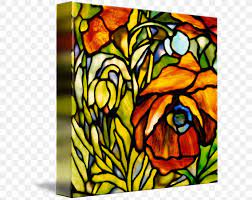 canvas print printing art stained glass