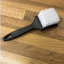 stiff bristle wheel cleaning brush car