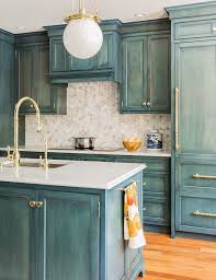 blue kitchen cabinets, kitchen design