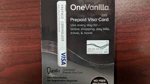 how to register onevanilla prepaid card