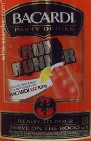 bacardi rum runner tail s