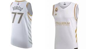 Dallas mavericks jersey custom name and number royal. Luka Doncic Reacts To The Dallas Mavericks Real Madrid Style Jersey Marca