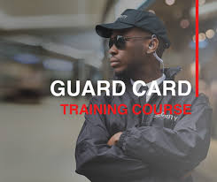 california guard card all security