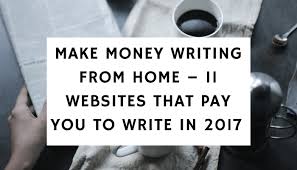    Ways to Make Money Writing from Home Pinterest