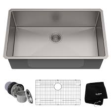 We did not find results for: Kraus 30 Inch Single Bowl Stainless Steel Kitchen Sink