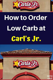 carl jr s low carb options what to
