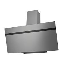It's finished in black and priced round £199.99. Lamona Lam2705 90cm Stainless Steel Angled Cooker Hood Howdens