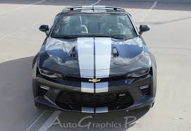 2016 2017 2018 Chevy Camaro Convertible Racing Stripes Turbo Rally Convertible Hood Decals Rally Vinyl Graphics Kit Fits Ss Rs V6 Models