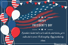 Find that perfect online greeting card, add a personalized message, then press send! Free Presidents Day Greeting Cards Maker Online