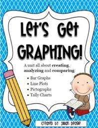 Lets Get Graphing Contains 5 Completed Bar Graphs Line