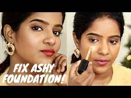 stop foundation graying on dusky skin