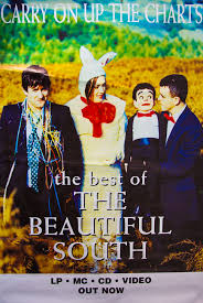 Original Poster For The Beautiful South Carry On Up The Charts