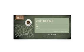 free gift certificate template word