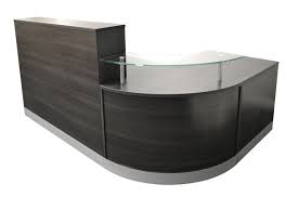 The reception area is your first point of connection, after all. L Shaped Office Reception Counter Corner Desk Anthracite Modern New