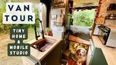 Mountain Lodge Van Conversion for a SOLO Artist & LARGE Dog ...