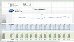 Show Or Hide Data And Charts With Dynamic Excel Reports