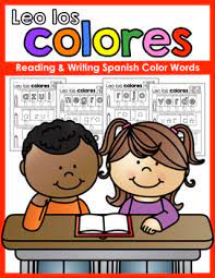 Leo los colores: Reading & Writing Spanish Color Words by Brittany Mora