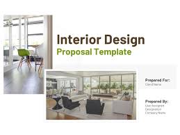 interior design proposal template