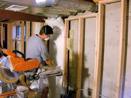 insulating basement walls