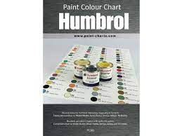 Paint Colour Chart Humbrol 12 Mm