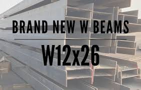 brand new w12x26 beams eiffel trading