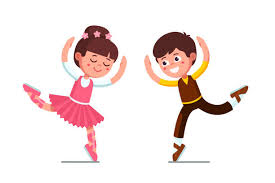 Clip Art Of Cute Little Boy DancingIllustrationer och vektorbilder - iStock