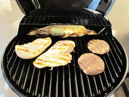 Electric Grill Bistro Food Easy Grilling