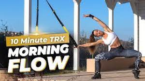 10 min trx morning flow stretching