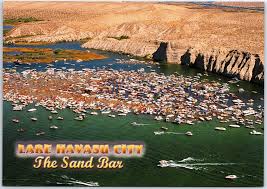 sand bar at lake hav city arizona