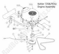 Click on the image to enlarge, and then save it to your computer by right clicking on the image. 2015 Zt Elite Engine Kohler 725 747cc Diagram