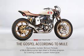 12 steps to building a cafe racer