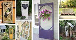 27 Old Door Outdoor Decor Ideas For A
