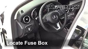 Interior Fuse Box Location 2015 2019 Mercedes Benz C300