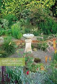 The Sundial Garden Stock Photo By