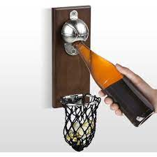 Wall Mounted Basketball Bottle Opener