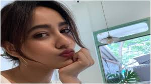 neha sharma shows off her perfect pout