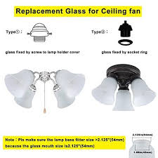 Ceiling Fan Glass Globes