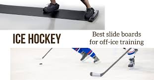 best slide boards for hockey training